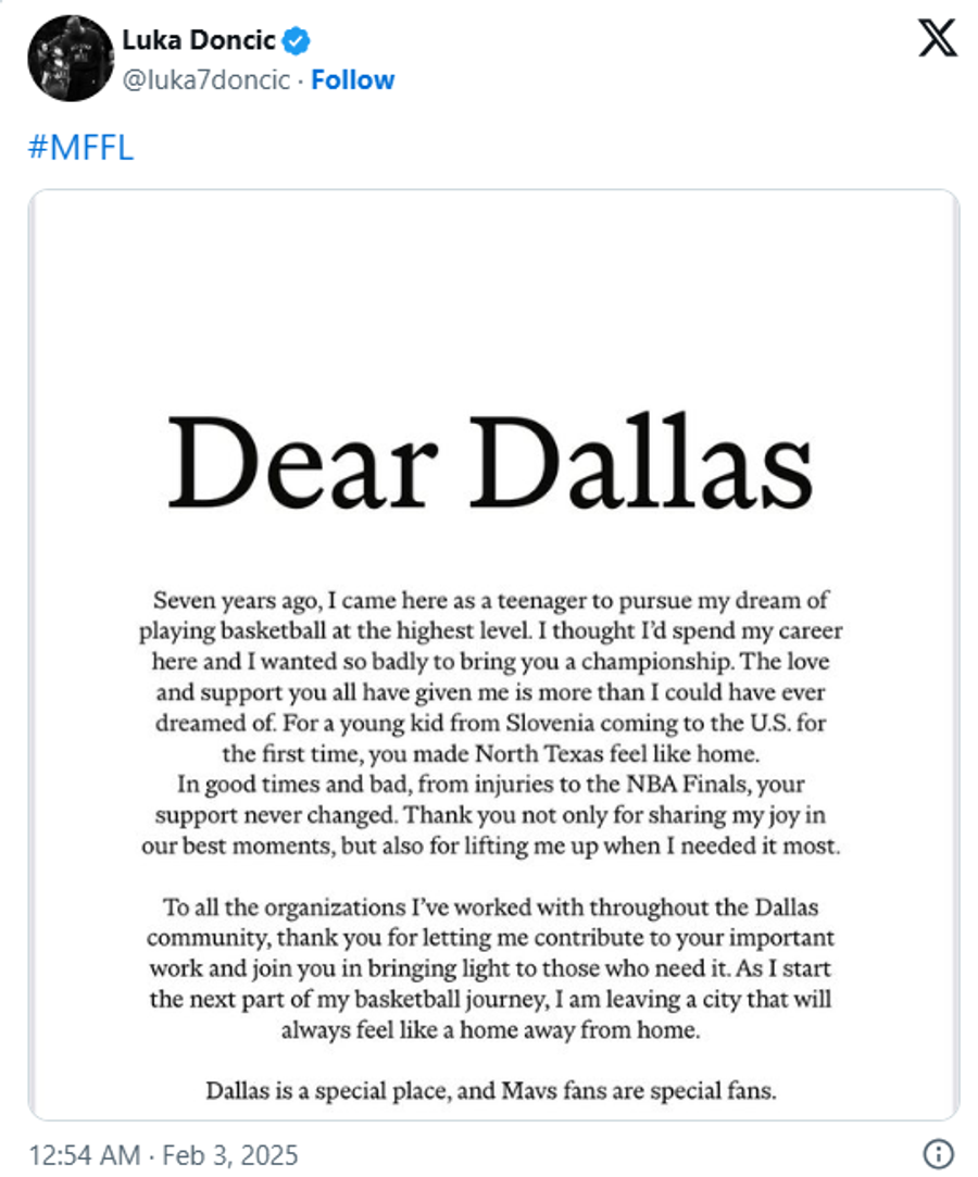 Mesajul lui Luka Doncic pentru fanii lui Dallas Mavericks A fost schimbul Luka Doncic - Anthony Davis un JAF la drumul mare? „Băi, sunteți proști?” » Presa americană face o analiză drastică la mutarea deceniului în NBA