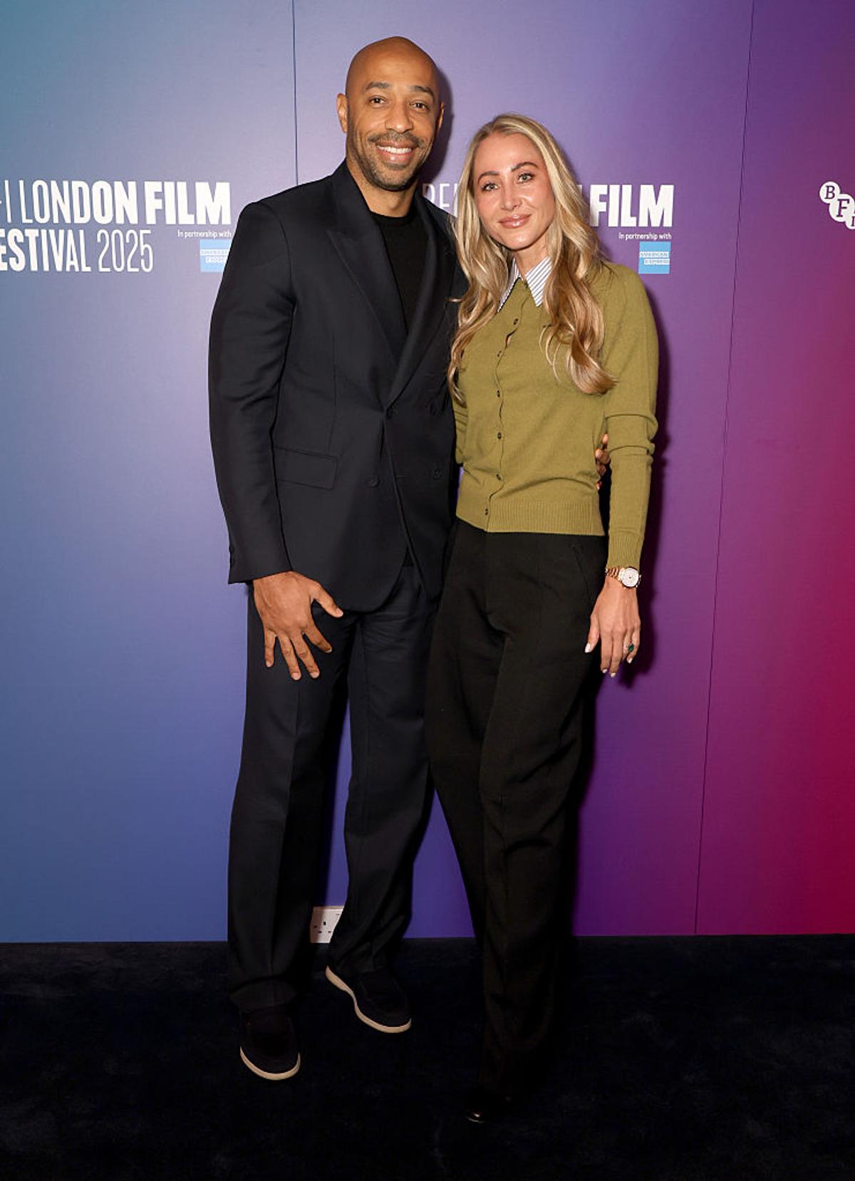 Thierry Henry, apariție rară alături de misterioasa lui iubită!