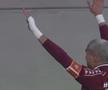 Cristi Manea, în lacrimi după Hermannstadt - Rapid, consolat de colegi / foto: captură Digi Sport