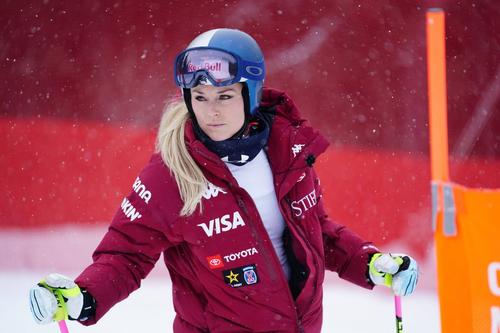 Cu ligamentele încrucișate rupte, Lindsey Vonn a ales să participe la Jocurile Olimpice // FOTO: Imago Images