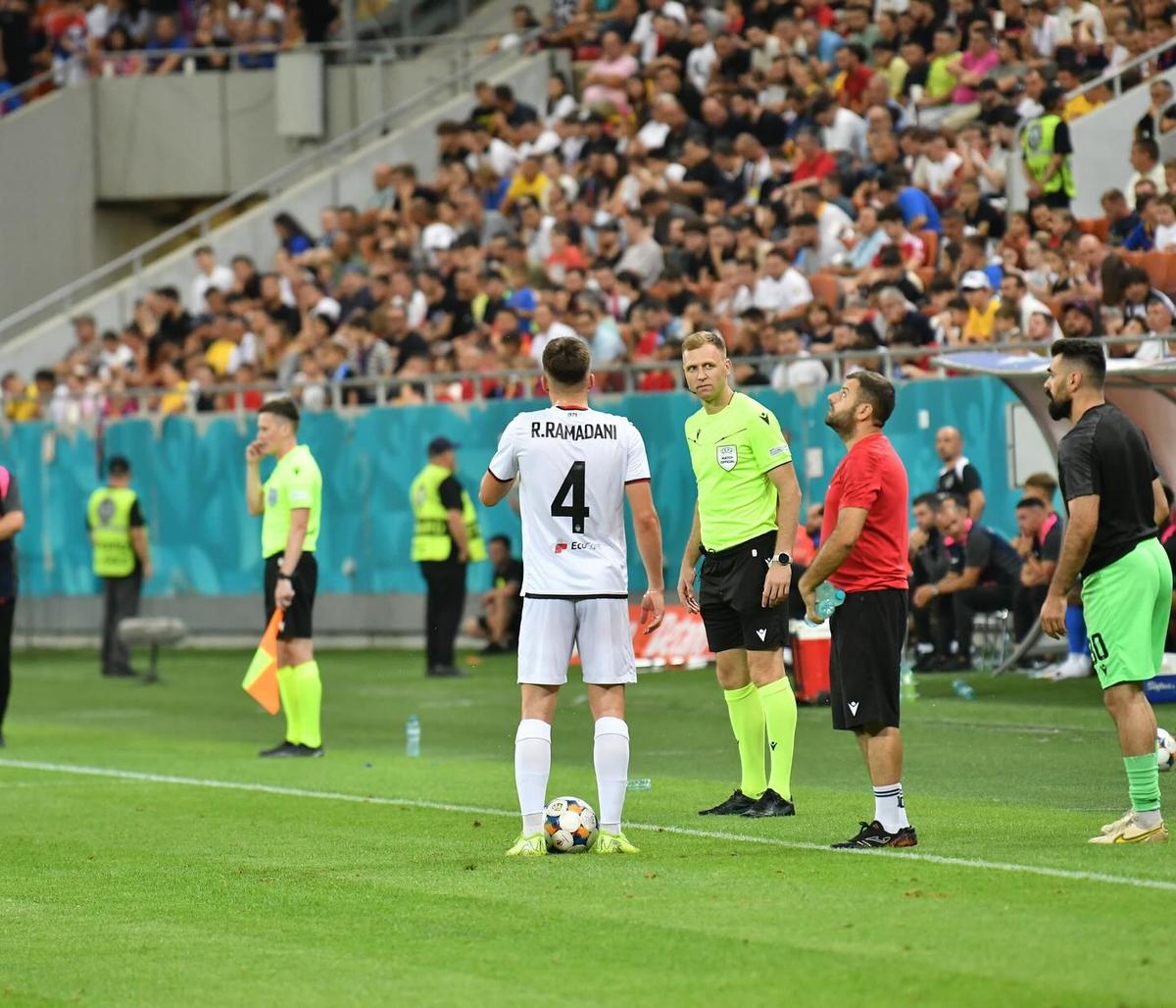 Reshat Ramadani, jucătorul aflat pe lista lui Dinamo. Foto: Facebook