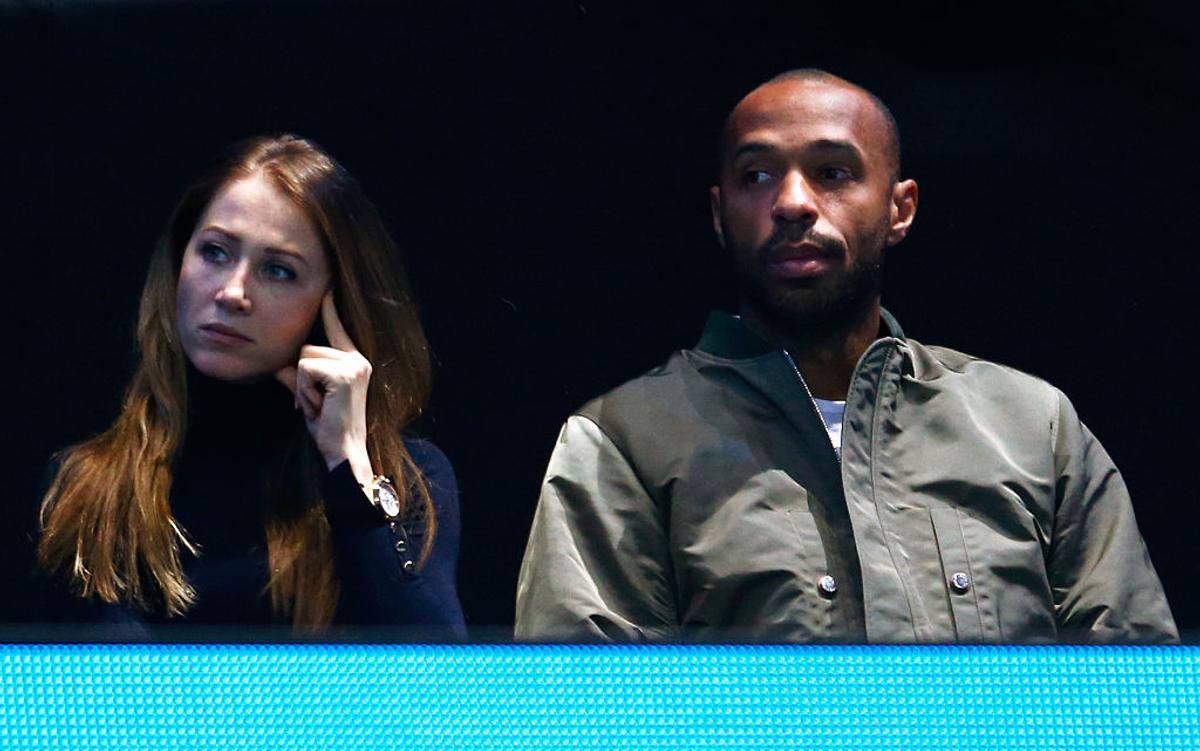 Thierry Henry, apariție rară alături de misterioasa lui iubită!