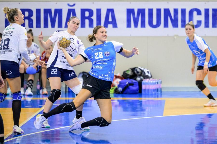Dunărea Brăila - CSM București // foto: Imago Dunărea Brăila vrea în topul handbalului românesc! Antrenorul Bogdan Burcea impune reguli noi la echipă