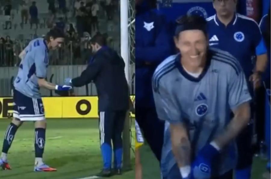 Internaționalul brazilian Cassio Ramos (38 de ani) a apărat în 88 de meciuri la Cruzeiro Motivul insolit pentru care arbitrul a întrerupt meciul 4 minute » Publicul a râs și l-a primit cu aplauze!