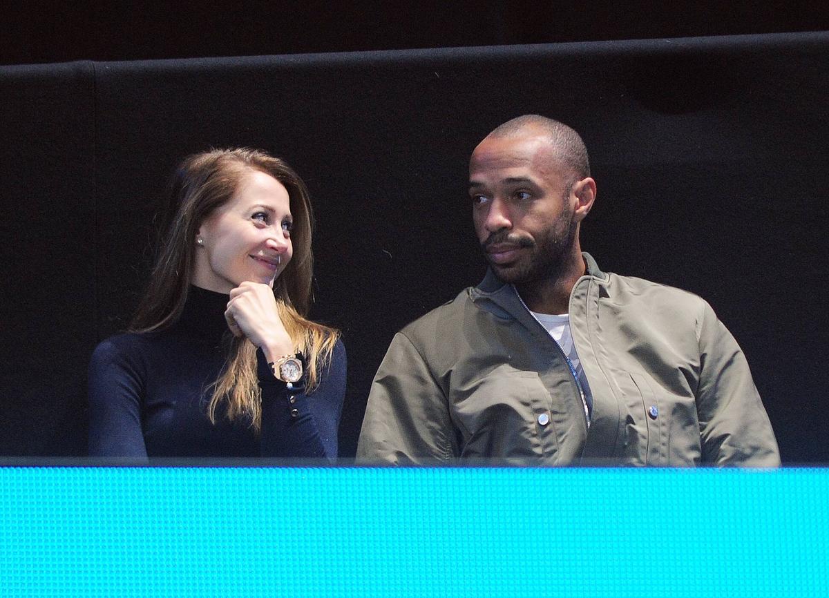 Thierry Henry, apariție rară alături de misterioasa lui iubită!