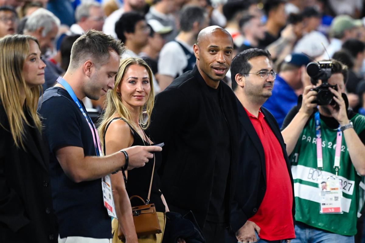 Andrea Rajacic, partenera lui Thierry Henry