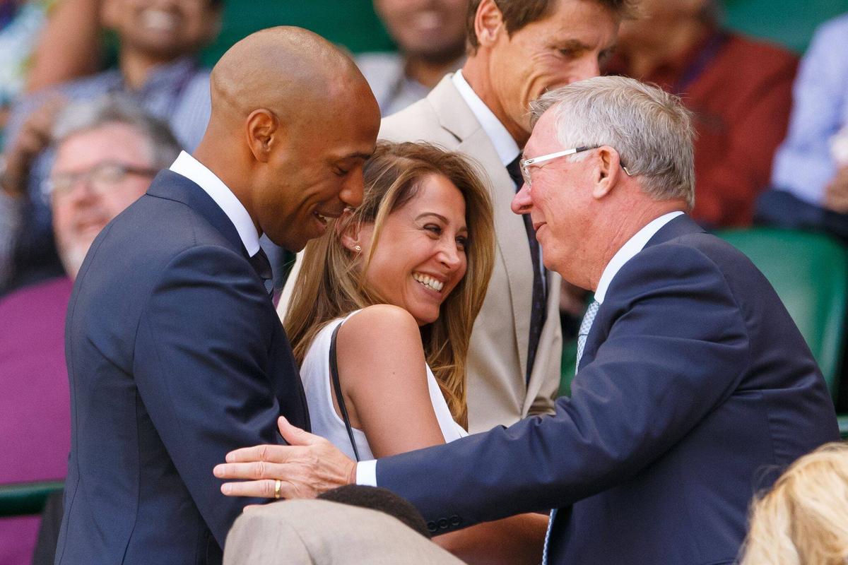 Thierry Henry, apariție rară alături de misterioasa lui iubită!