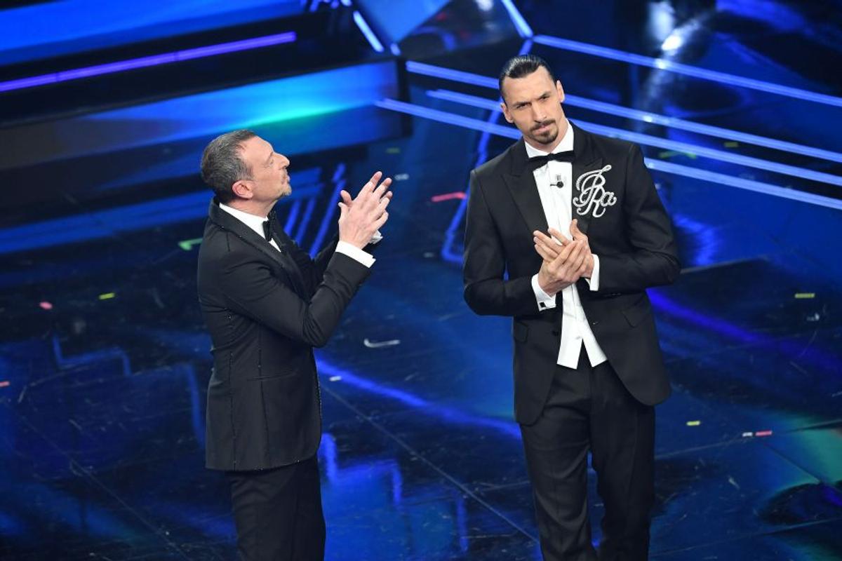 VIDEO+FOTO Zlatan Ibrahimovic a făcut senzație la festivalul de la Sanremo: „În condițiile astea, o să anulez show-ul. Să plece și violoniștii, dar să rămână fetele!”