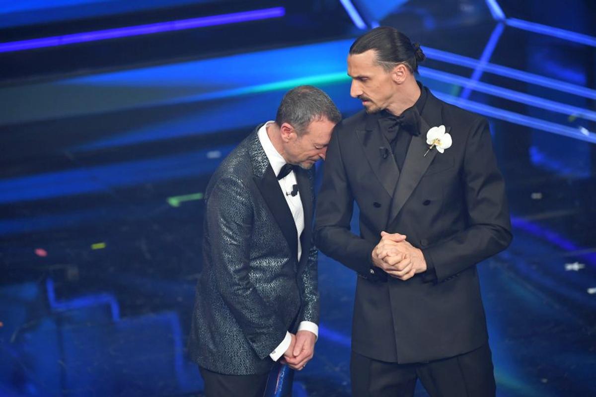 VIDEO+FOTO Zlatan Ibrahimovic a făcut senzație la festivalul de la Sanremo: „În condițiile astea, o să anulez show-ul. Să plece și violoniștii, dar să rămână fetele!”