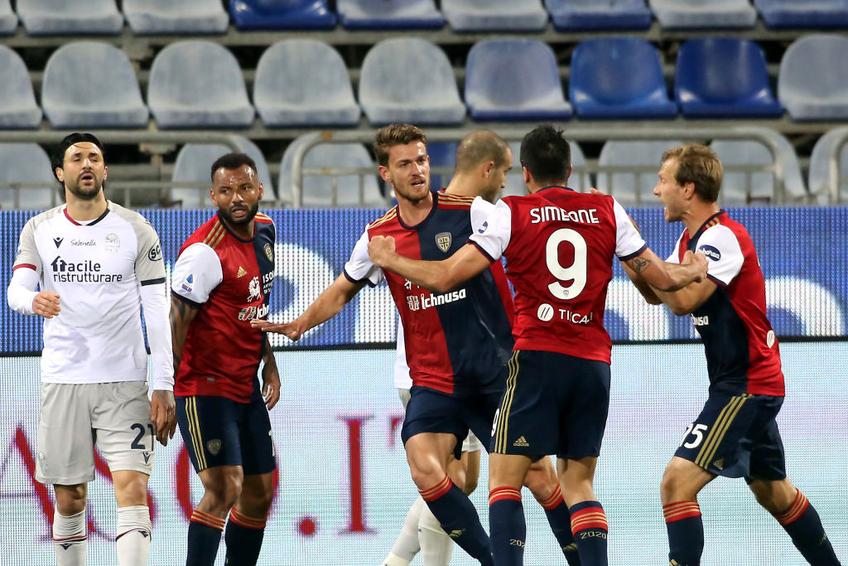 Răzvan Marin (24 de ani) a centrat decisiv la golul lui Cagliari din victoria cu Bologna, scor 1-0.