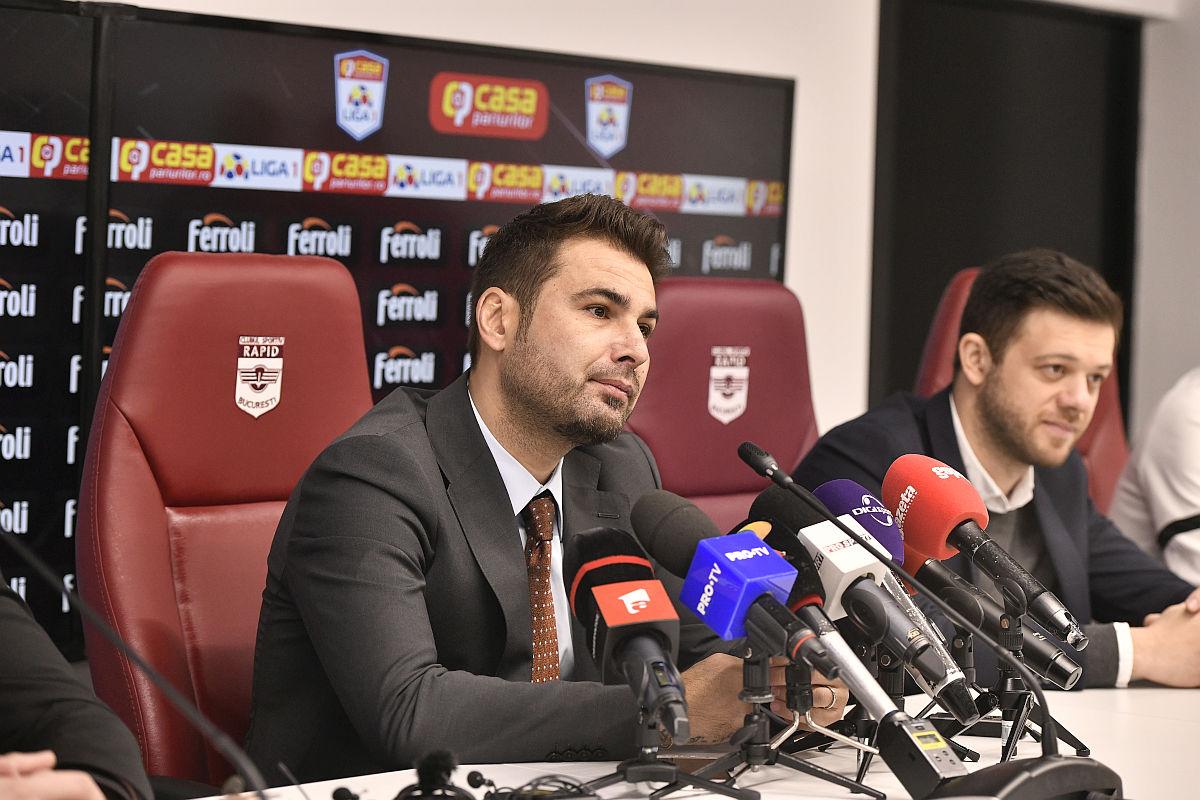 Adrian Mutu s-a enervat la prima conferință la Rapid: „Nu sunt pupincurist! Aveți niște întrebări... Dacă o vezi pe Sharon Stone ce faci?”