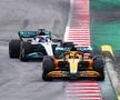 Lando Norris, cu George Russell pe urmele sale // foto: Guliver/gettyimages