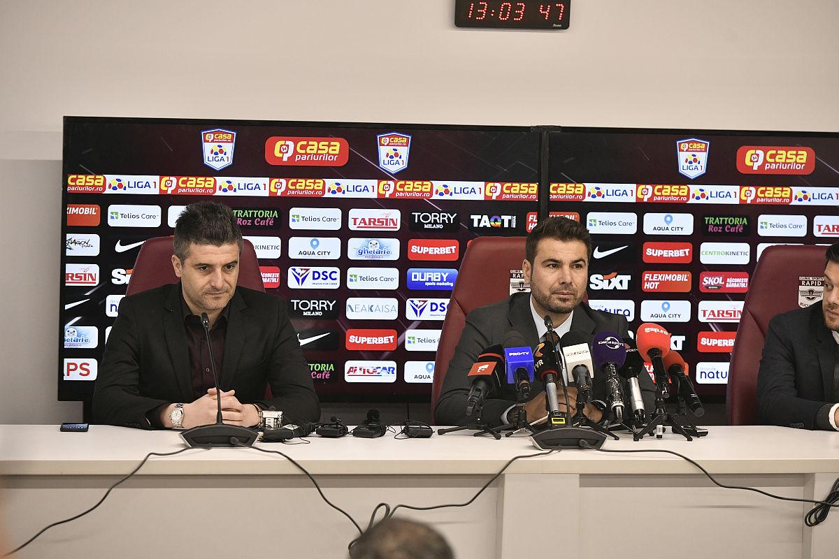 Adrian Mutu s-a enervat la prima conferință la Rapid: „Nu sunt pupincurist! Aveți niște întrebări... Dacă o vezi pe Sharon Stone ce faci?”