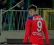 Octavian Popescu, lacrimi după FC Argeș - FCSB 1-0 / FOTO: Capturi @Telekom Sport 1