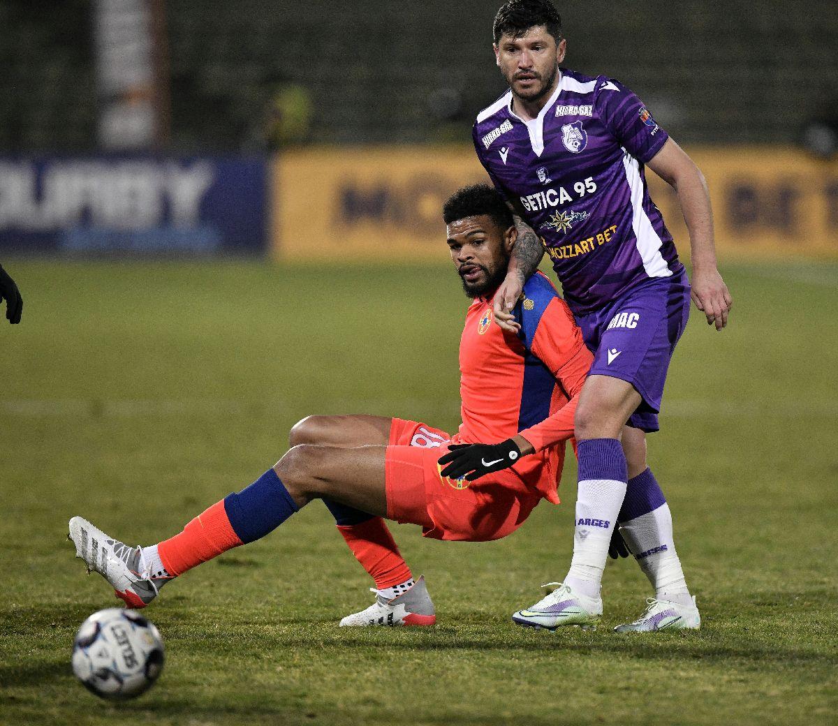Andrei Vlad, cel mai slab în FC Argeș - FCSB » Ce notă a luat după gafa comisă la gol + cine a jucat peste media echipei