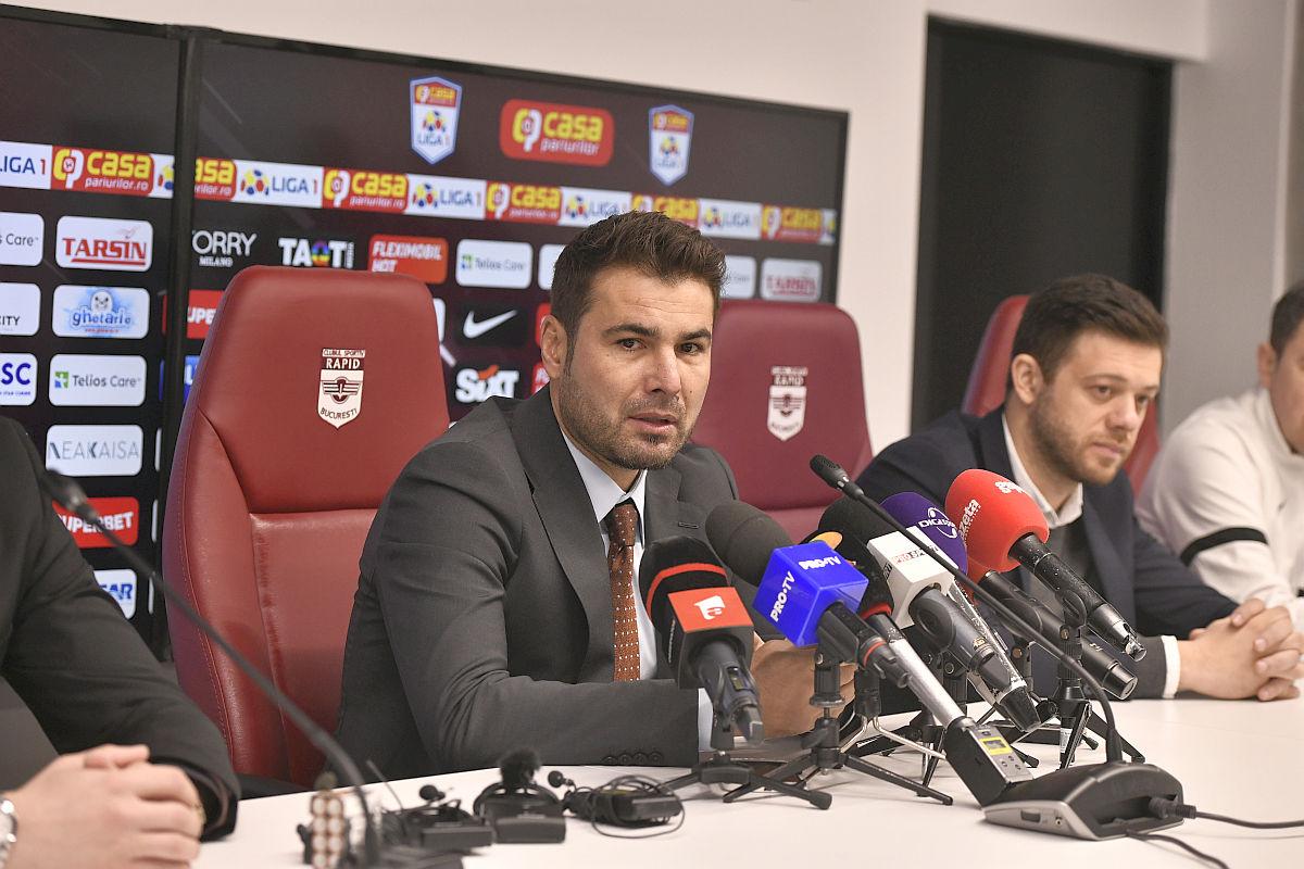 Moment amuzant la finalul conferinței lui Adrian Mutu: „Jos, jos, jos! CULCAT!” 