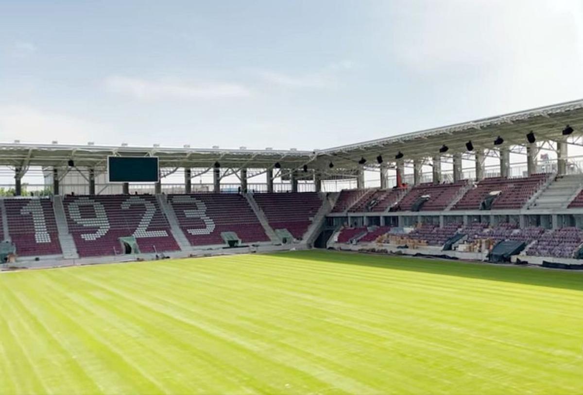 Rapid anunță când și cu cine se poate juca primul meci pe noul stadion din Giulești