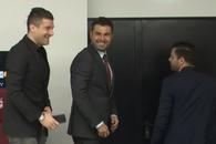 Moment amuzant la finalul conferinței lui Adrian Mutu: „Jos, jos, jos! CULCAT!” 