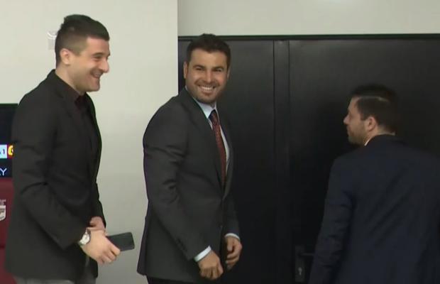 Moment amuzant la finalul conferinței lui Adrian Mutu: „Jos, jos, jos! CULCAT!” 