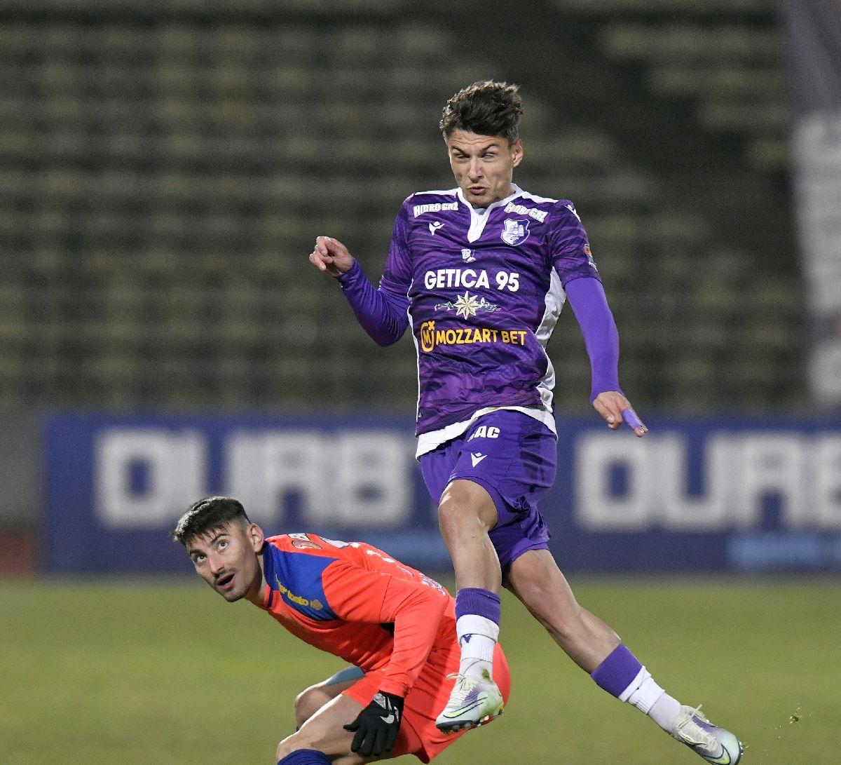 Andrei Vlad, cel mai slab în FC Argeș - FCSB » Ce notă a luat după gafa comisă la gol + cine a jucat peste media echipei