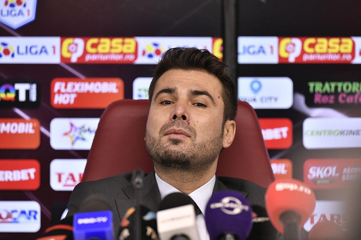 Adrian Mutu s-a enervat la prima conferință la Rapid: „Nu sunt pupincurist! Aveți niște întrebări... Dacă o vezi pe Sharon Stone ce faci?”