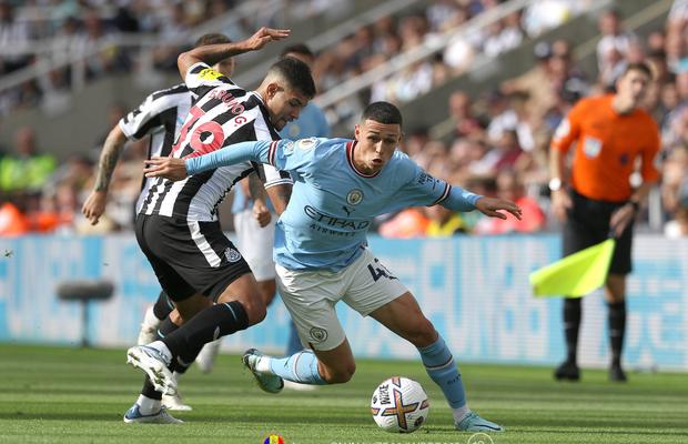 Manchester City – Newcastle aduce o cotă de peste 6.00 pe Betano cu opțiunea BetBuilder. Ai și varianta Mega Cote cu marjă 0%