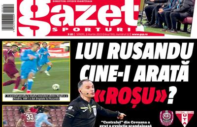 Ce fiasco de arbitraj! GSP cere cartonaș roșu pentru arbitrul Rusandu, gafeurul cu care și-a pierdut răbdarea chiar și Vassaras