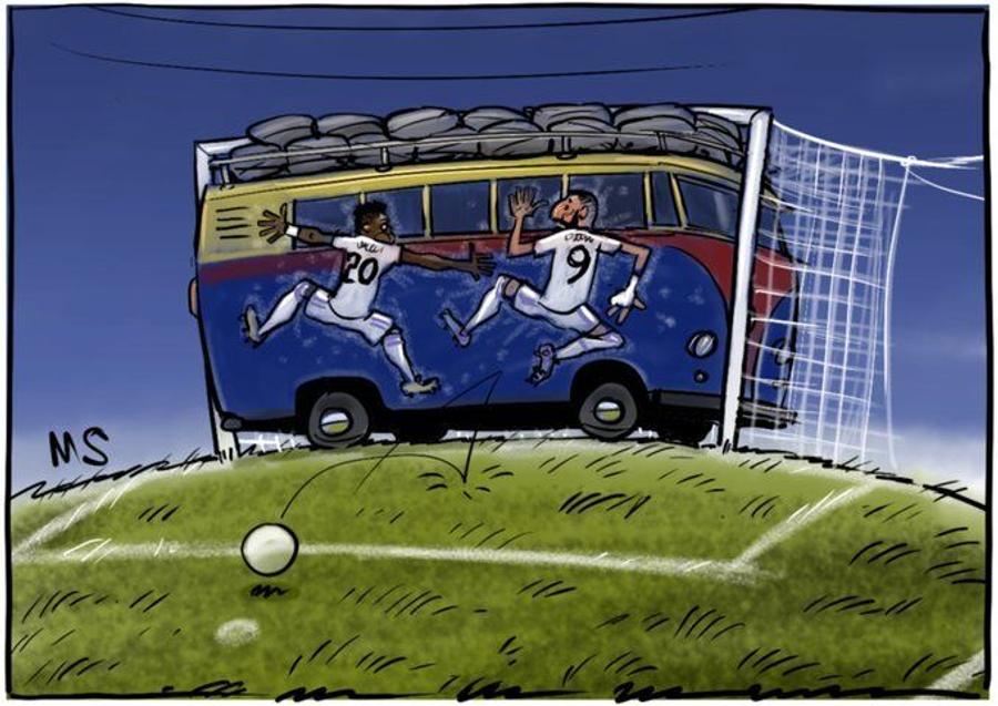 XAVIbus » Barcelona a renunțat la posesie, a parcat autobuzul și a intrat într-o nouă eră pe Bernabeu