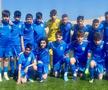 Echipa U13 a Universității Craiova, antrentă de Marius Sava / Sursă foto: Facebook@ Universitatea Craiova