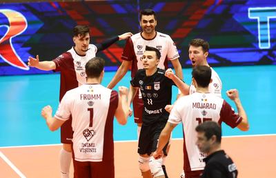 Rapid București a câștigat Cupa României la volei masculin