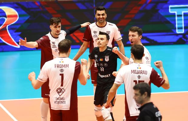Rapid București a câștigat Cupa României la volei masculin