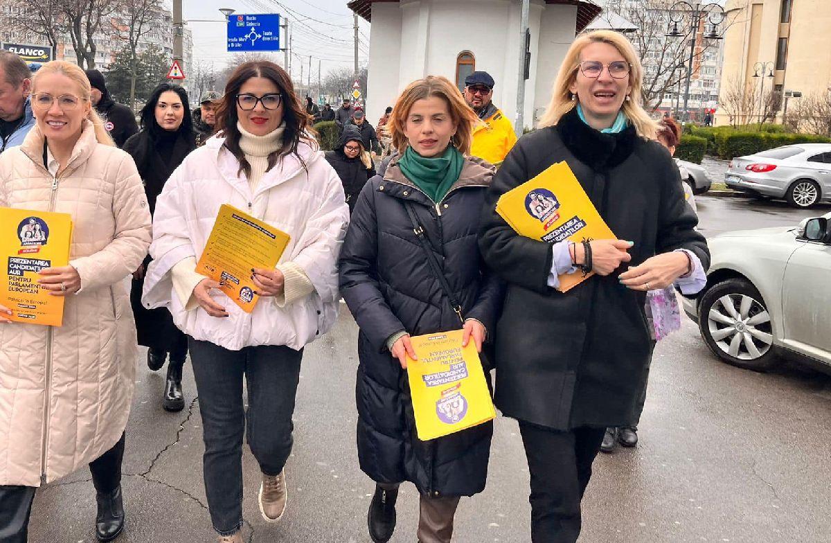 Fosta campioană europeană a României, pe lista AUR la europarlamentare » Campanie cu lacrimi lângă tribuna-fantomă de 5 milioane € din București