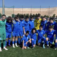 Echipa U13 a Universității Craiova, antrentă de Marius Sava / Sursă foto: Facebook@ Universitatea Craiova