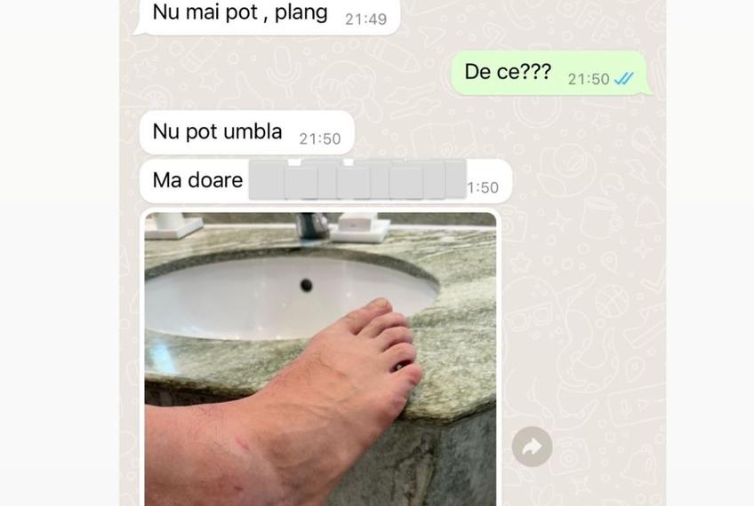 Conversația dintre Sergiu și Andreea Hanca