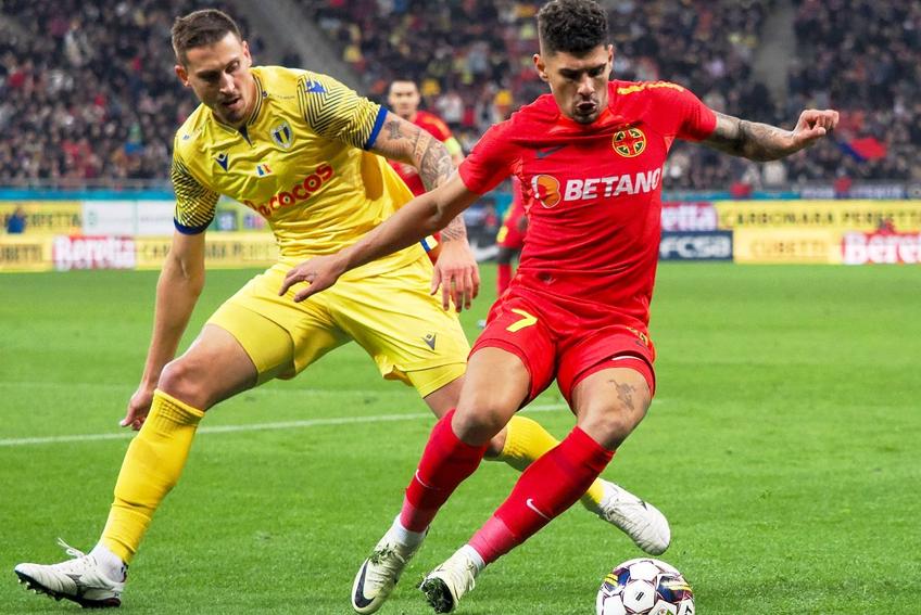 Florinel Coman, în FCSB - Petrolul // foto: Raed Krishan, GSP