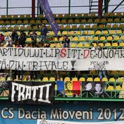 FC Argeș ocupă locul al 14-lea în Liga 2, o clasare deziluzionantă / Sursă foto: Facebook@ Peluza Nord Pitești