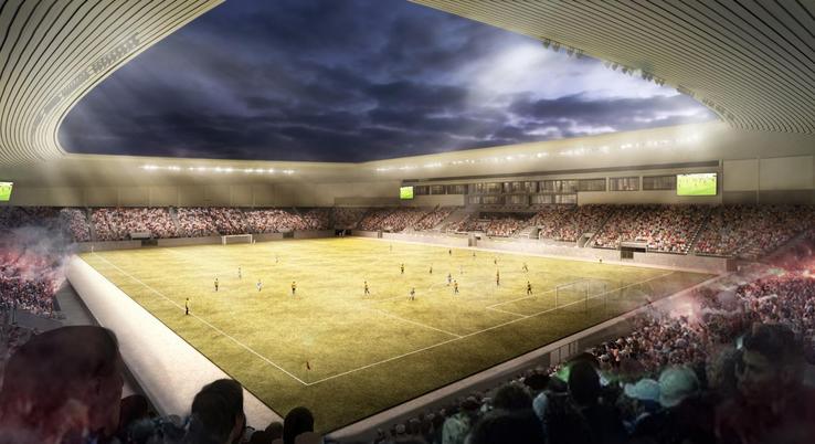 Așa va arăta noul stadion de la Oradea