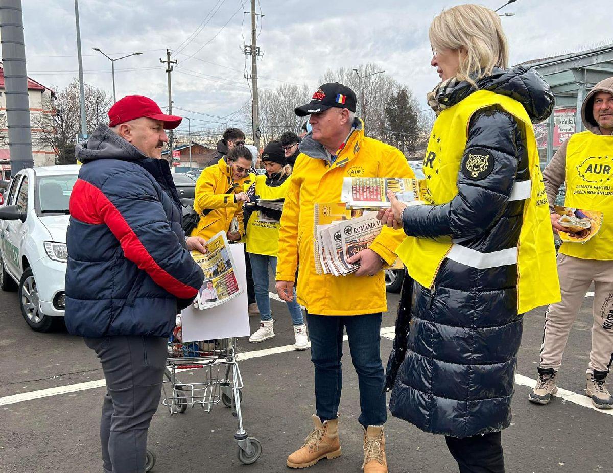 Fosta campioană europeană a României, pe lista AUR la europarlamentare » Campanie cu lacrimi lângă tribuna-fantomă de 5 milioane € din București