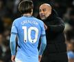 Jack Grealish, într-o discuție mai aprinsă cu managerul Pep Guardiola