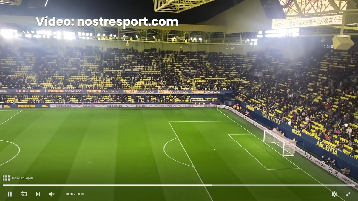 Villarreal - Espanyol, amânat din cauza ploii