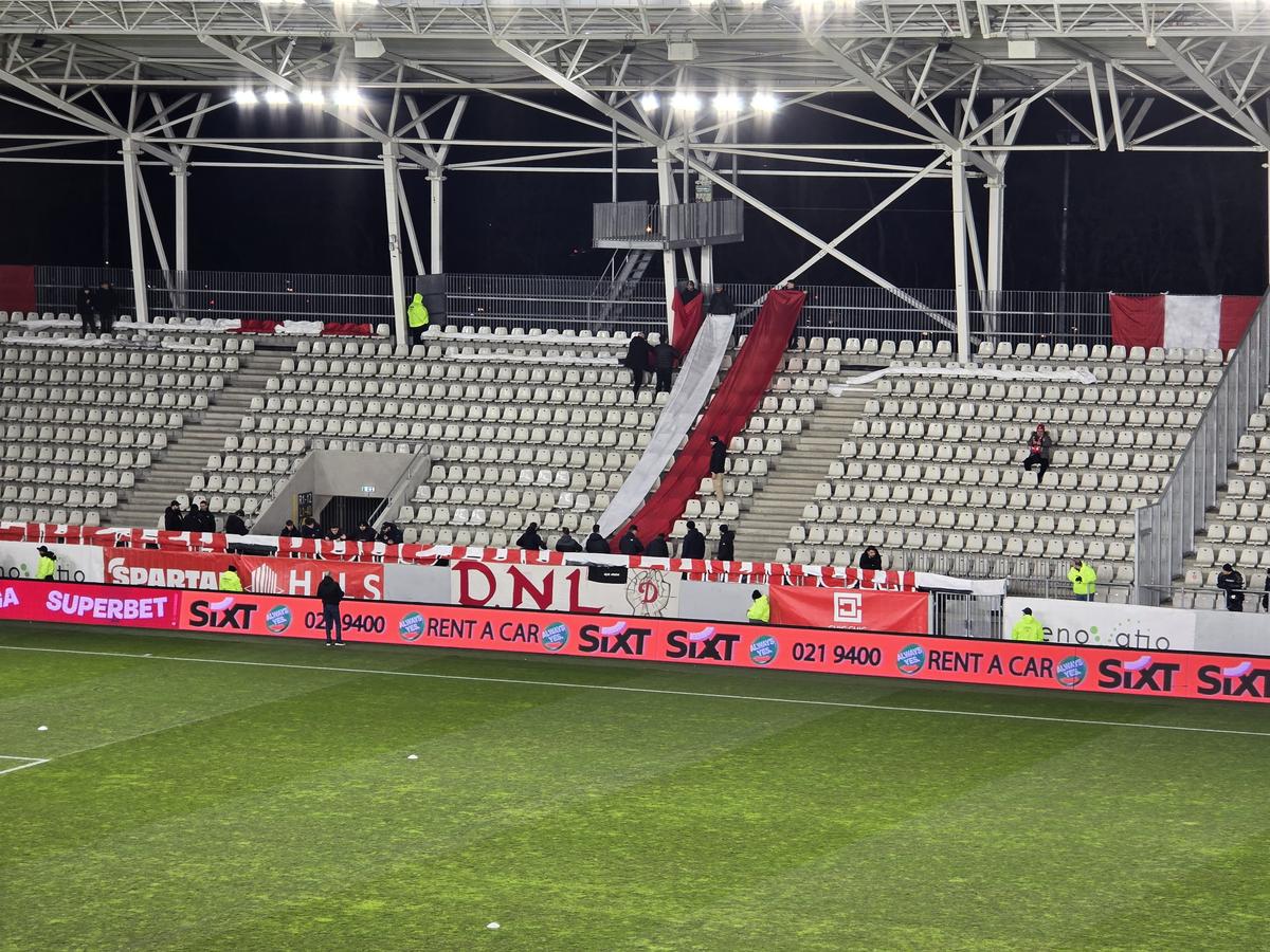 Dinamo - Hermannstadt, imagini înaintea meciului