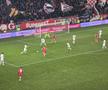 Dinamo - Hermannstadt, imagini din timpul partidei