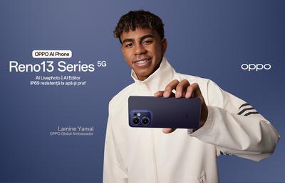 Lamine Yamal, noul ambasador OPPO » S-a lansat Reno13 Pro, smartphone-ul revoluționar cu AI Editor