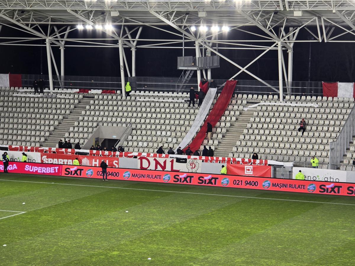 Dinamo - Hermannstadt, imagini înaintea meciului