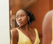 co Gauff pregătindu-se pentru ceremonia de decernare a Premiilor Oscar