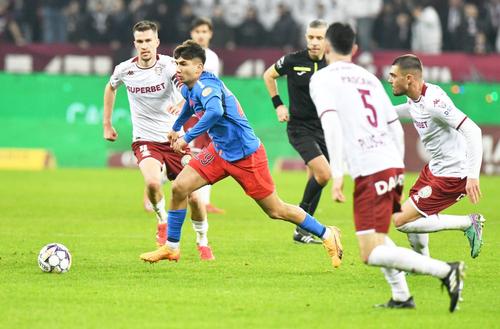 Alexandru Musi în Rapid - FCSB, foto: Cristi Preda / GSP