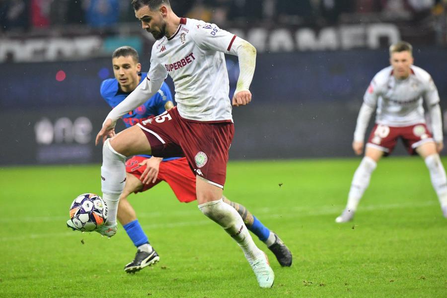 Elvir Koljic, fără nicio reușită în derby-ul cu FCSB // FOTO: GSP.ro Marius Șumudică a exclamat în direct: „Îmi place foarte mult acest jucător, e complet”