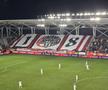 Scenogarfiile afișate de ultrașii lui Dinamo în meciul cu Hermannstadt