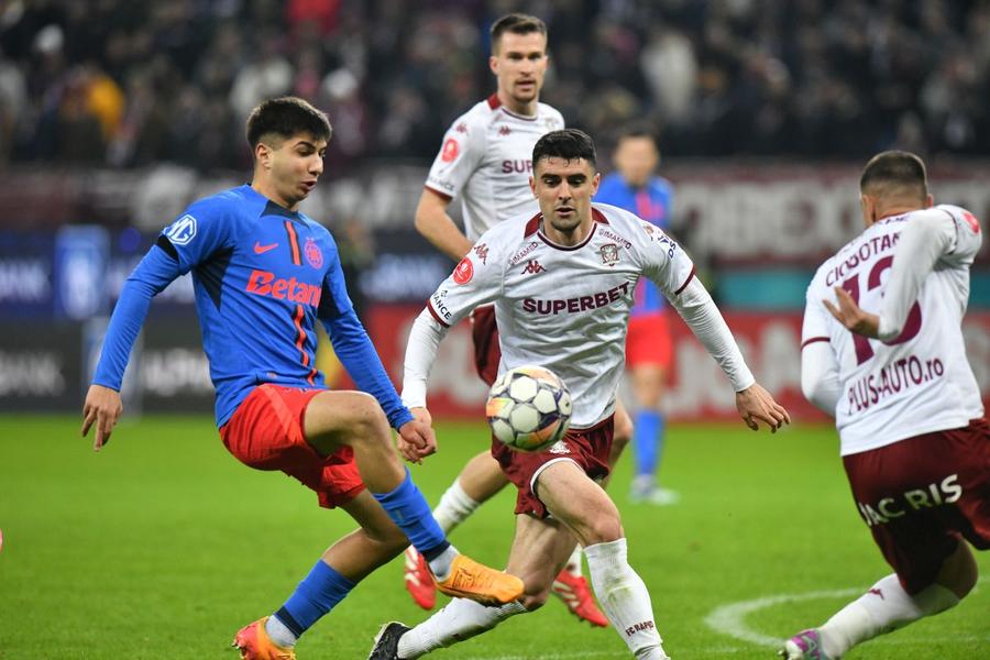 Jucătorul lăudat după Rapid - FCSB: „Ar fi făcut mult mai mult decât Gheorghiță”