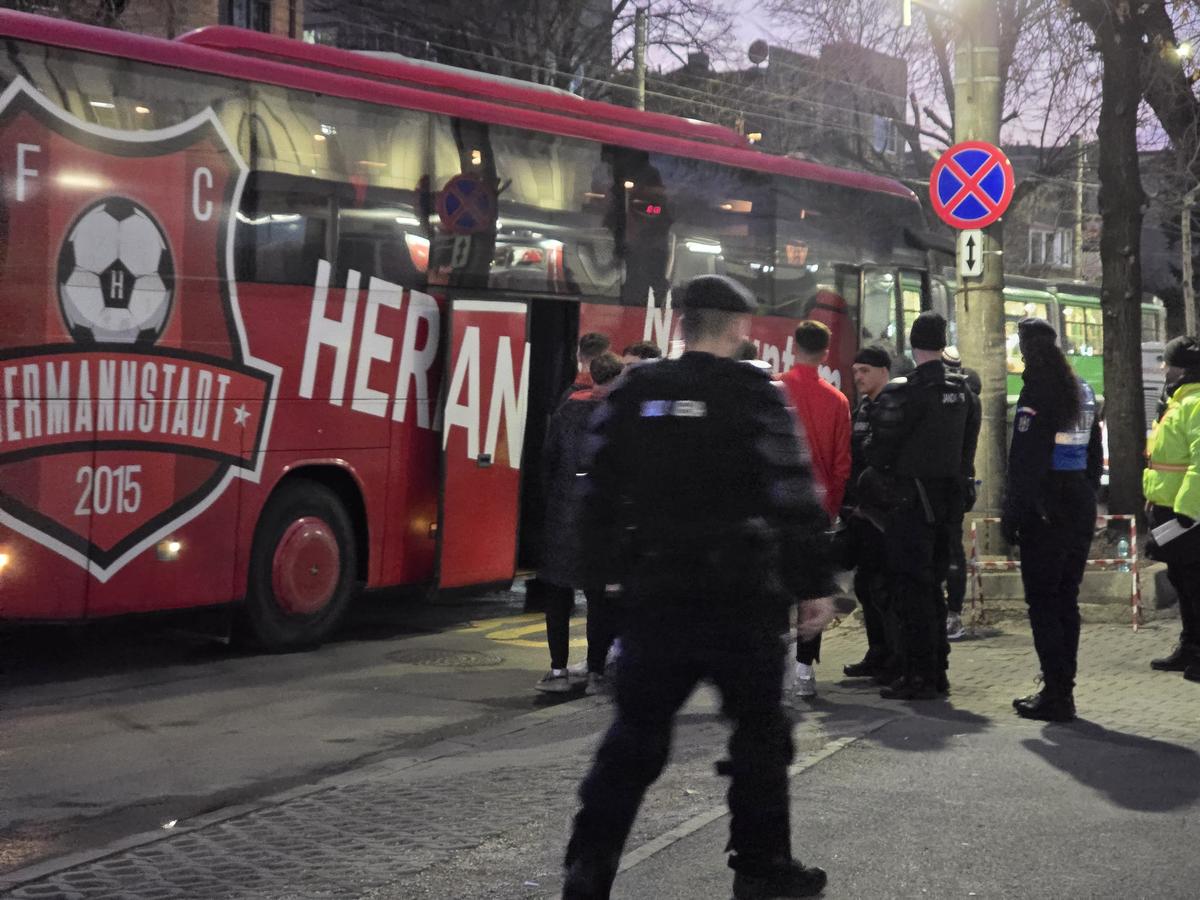 Dinamo - Hermannstadt, imagini înaintea meciului